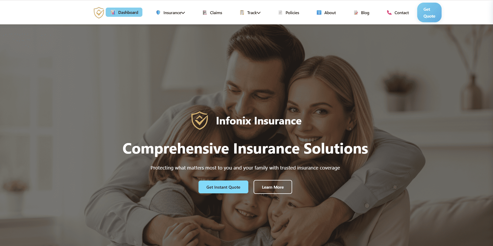 Infonix Insurance – Insurance Comparison & Lead Management Platform