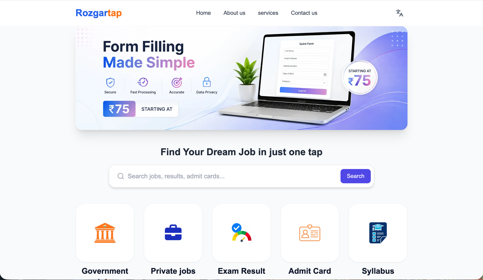 Job Portal Project Source Code Infonix cloud